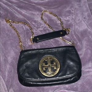 Tory Burch Reva evening bag with removable chain